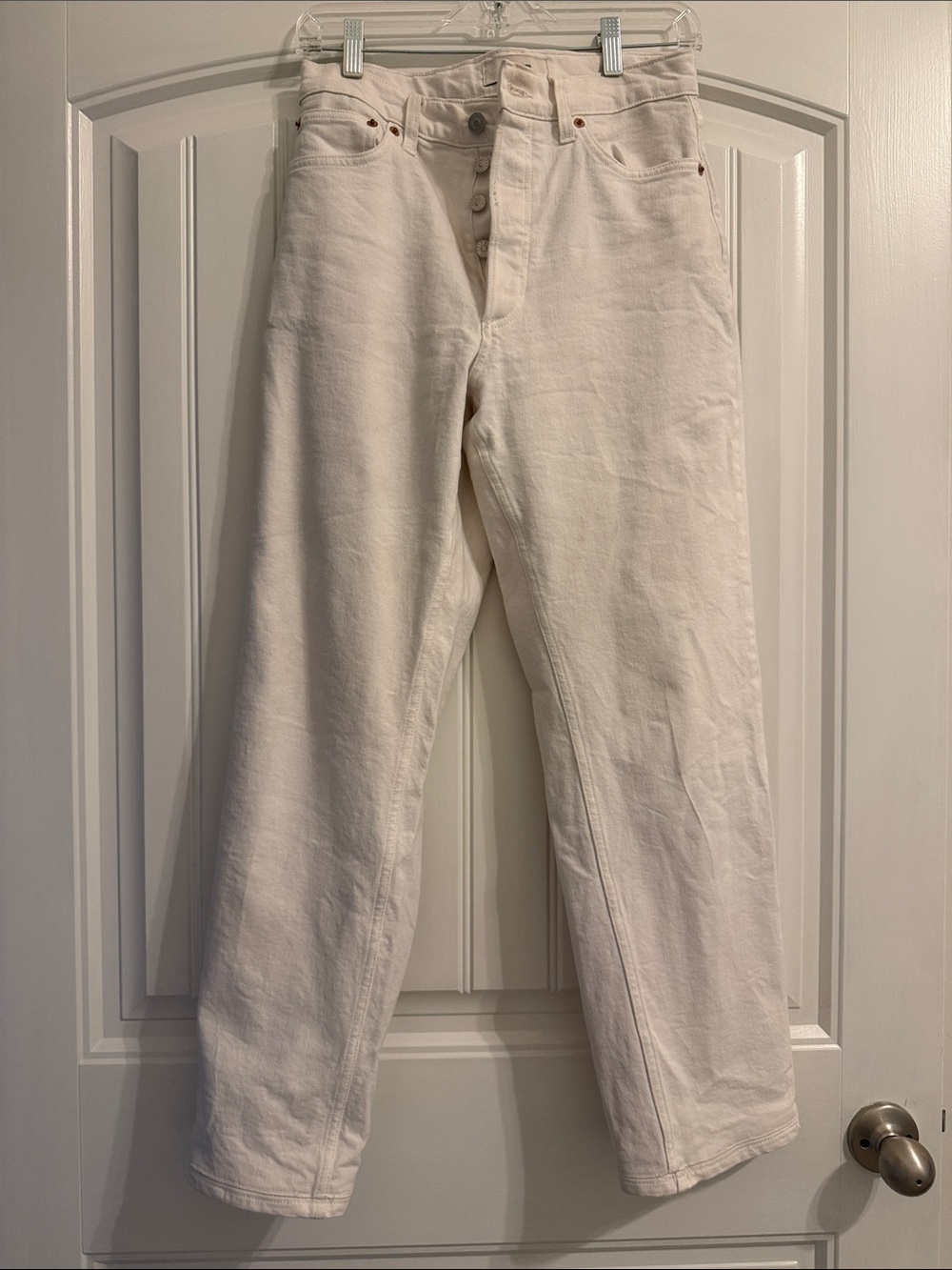 Buck Mason STRETCH RIDGE TWILL RIDER PANT, NATURAL, 27